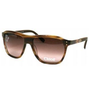 Chloé Square 2184 Sunglasses - Brown Tortoiseshell